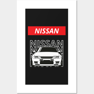 nissan r32 Posters and Art